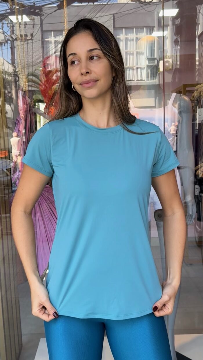 BLUSA BIA  - VERDE ÁGUA