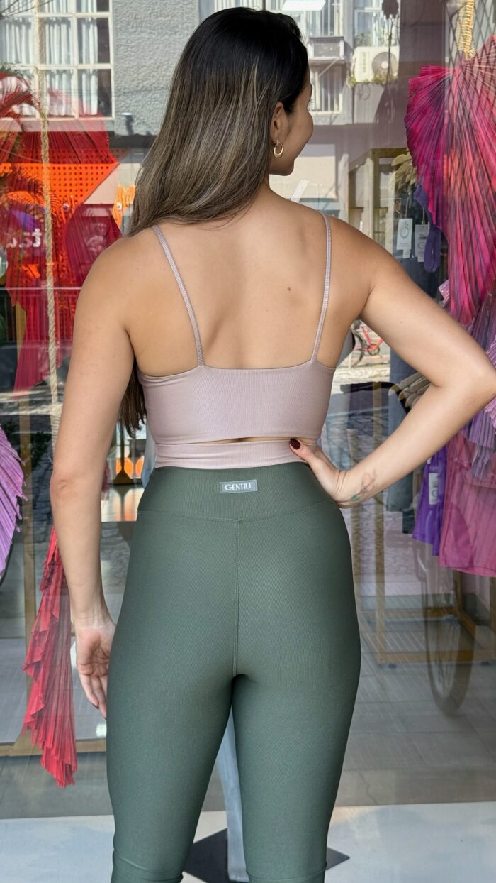 CONJUNTO BICOLOR LEGGING  - MILITAR/OFF - Image 4