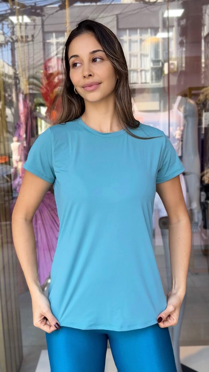 BLUSA BIA  - VERDE ÁGUA