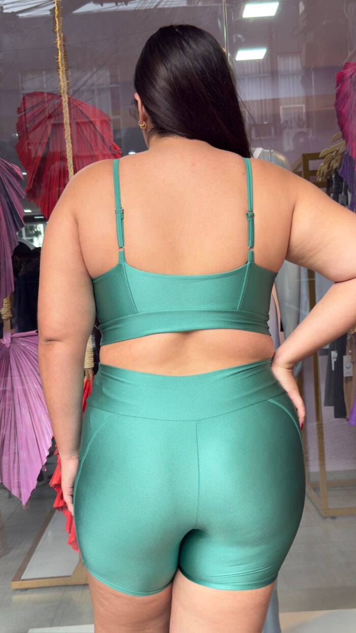 CONJUNTO GABI SHORT - MENTA - Image 3