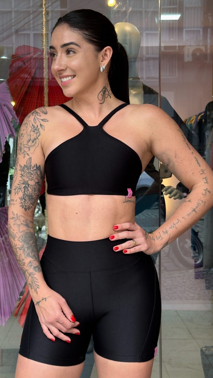 CONJUNTO LUMA - PRETO (TAM P)
